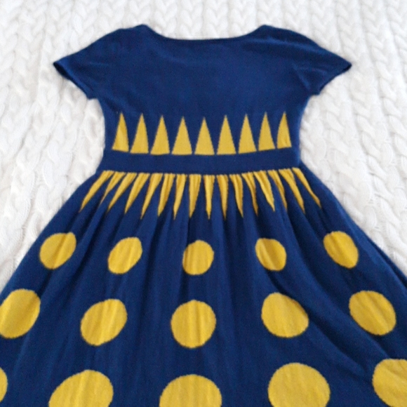 Flying Tomato M Blue & Chartreuse Dress - Picture 5 of 7